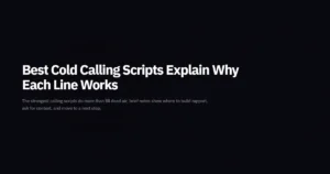 10 Cold Calling Scripts Digital Marketing Agencies Can Use to Win More Clients