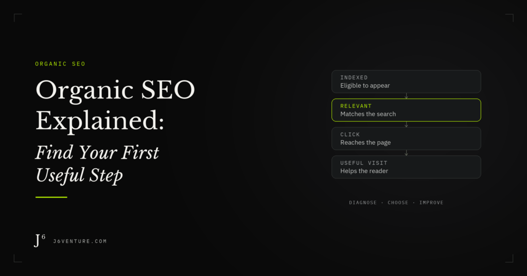 Organic SEO Explained: Find Your First Useful Step
