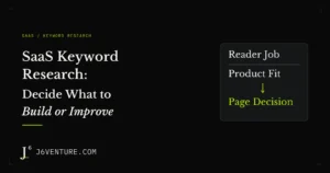SaaS Keyword Research: Decide What to Build or Improve